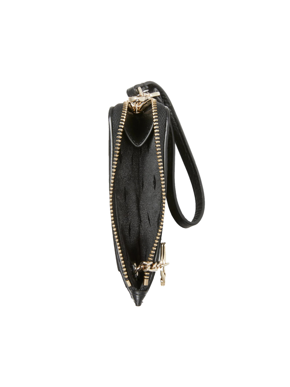 gambar-dalam-Kate-Spade-Leila-Small-Card-Holder-Wristlet-Black