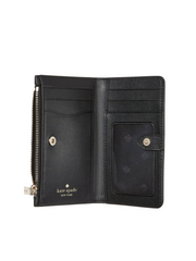 gambar-dalam-Kate-Spade-Leila-Small-Slim-Bifold-Wallet-Black