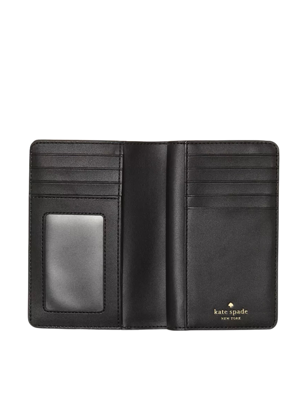 gambar-dalam-Kate-Spade-Medium-Bifold-Wallet-Black