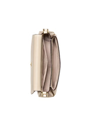 gambar-dalam-Kate-Spade-Sutton-Spade-Flower-Mini-Flap-Crossbody-Dark-Beige-Moon-Dust