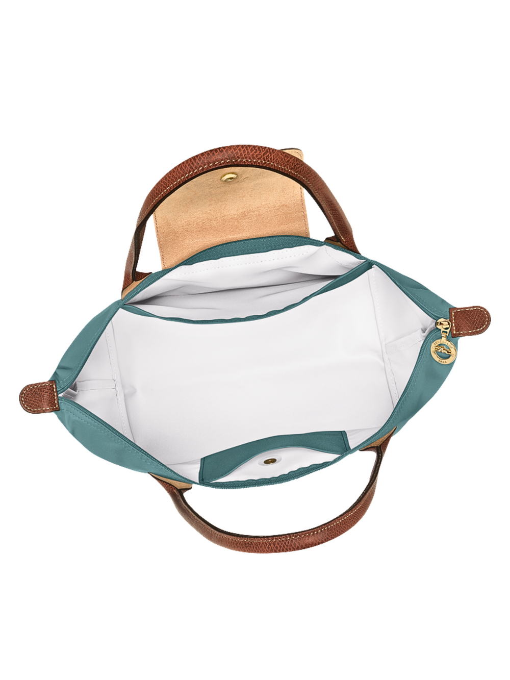 gambar-dalam-Longchamp-Le-Pliage-Original-Medium-Shoulder-Bag-Eucalyptus