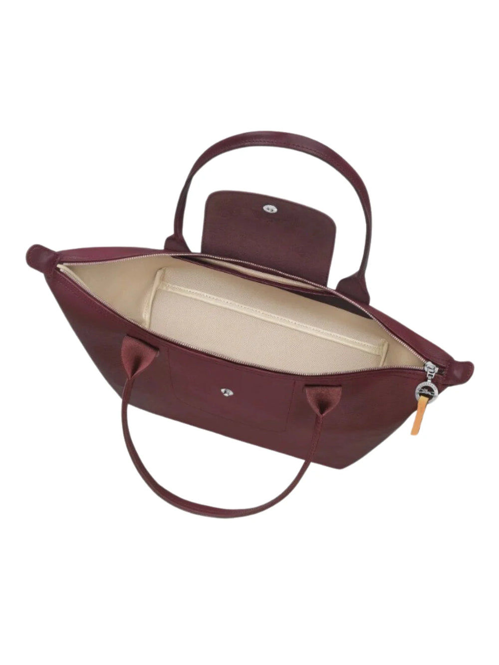 gambar-dalam-Longchamp-le-Pliage-City-Medium-In-Coated-Canvas-Shoulder-Bag-Prune