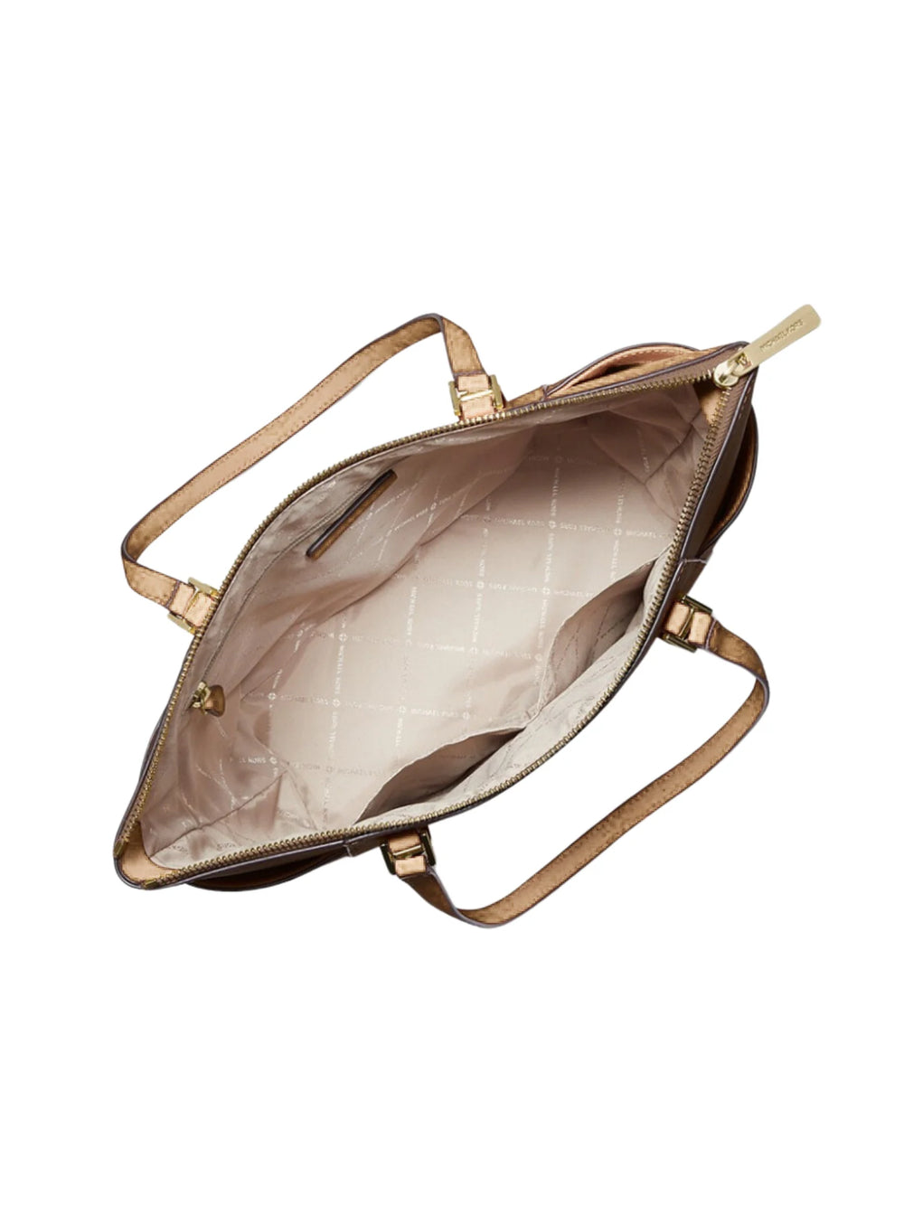 gambar-dalam-Michael-Kors-Charlotte-Large-Top-Zip-Tote-Leather-Camel