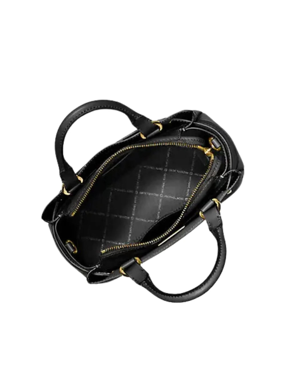 gambar-dalam-Michael-Kors-Reed-Small-Two-Tone-Pebbled-Leather-Belted-Satchel-Bag-BlackWEBP