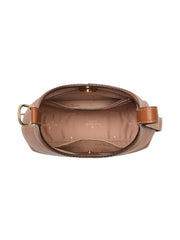 gambar-dalam-Spade-454-Pebbled-Leather-Small-Shoulder-Bag-Warm-Gingerbread