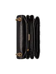 gambar-dalam-Tory-Burch-Fleming-Soft-Convertible-Shoulder-Bag-Black