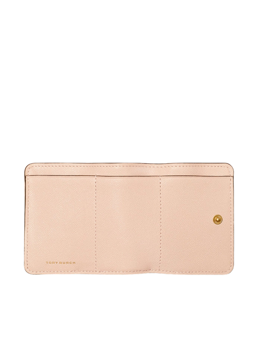 gambar-dalam-Tory-Burch-Fleming-Soft-Polished-Grain-Small-Flap-Wallet-Pink-Dawn
