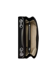 gambar-dalam-Tory-Burch-Kira-Chevron-Convertible-Shoulder-Bag-Black-Shw