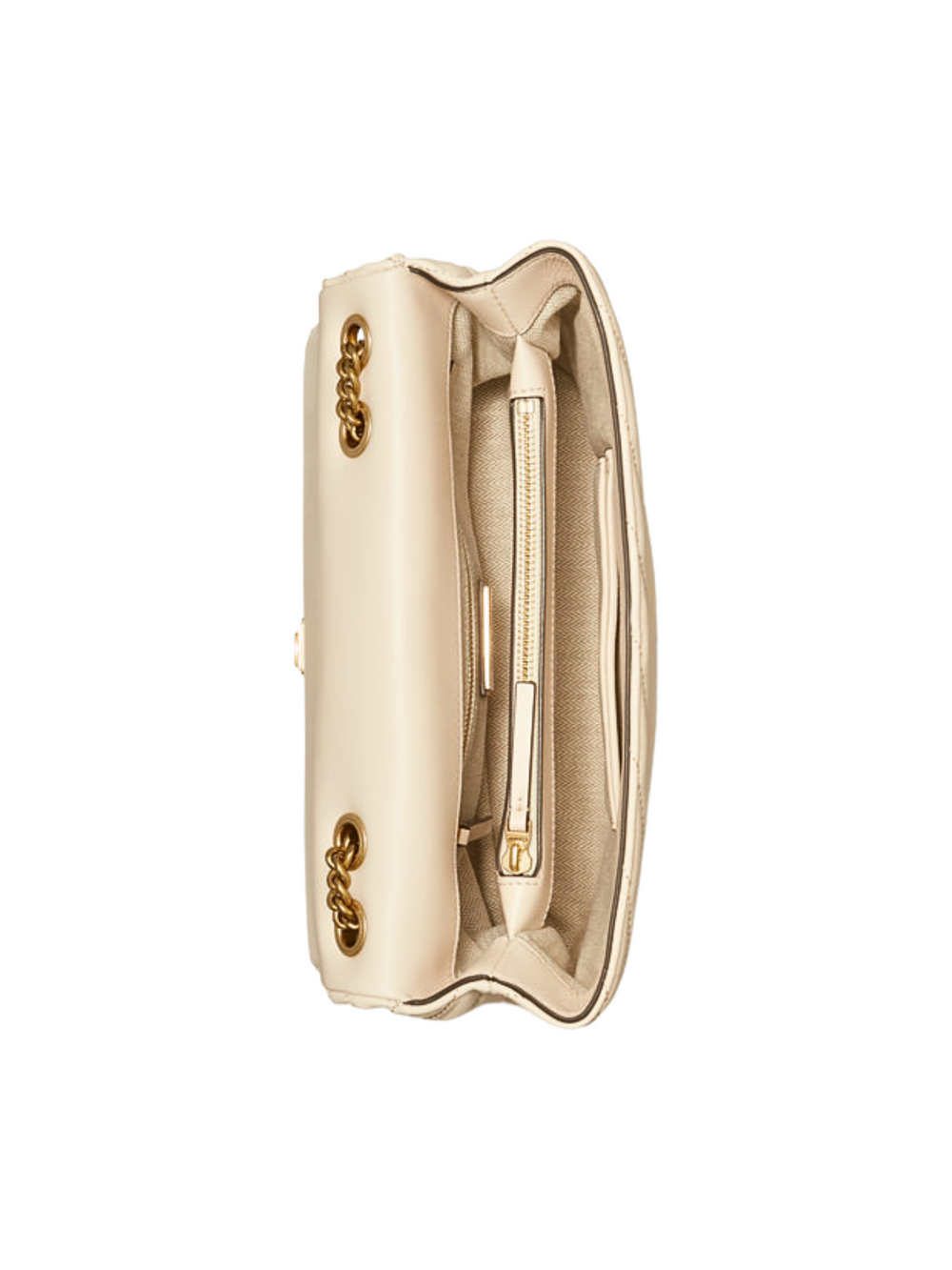 gambar-dalam-Tory-Burch-Kira-Chevron-Convertible-Shoulder-Bag-New-Cream