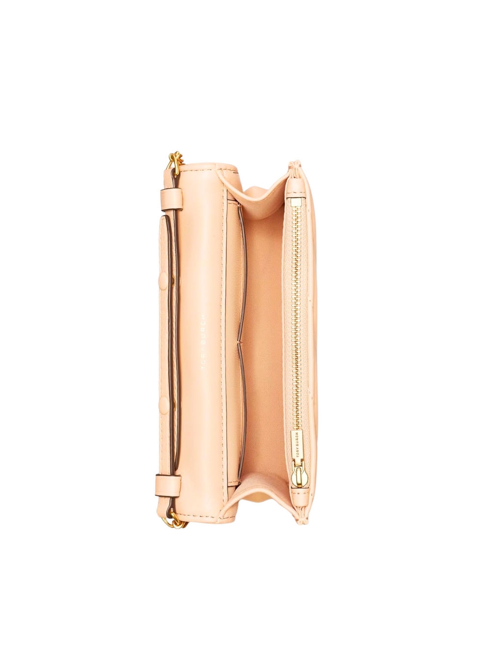 gambar-dalam-Tory-Burch-Kira-Chevron-Mini-Top-Handle-Chain-Wallet-Apricot