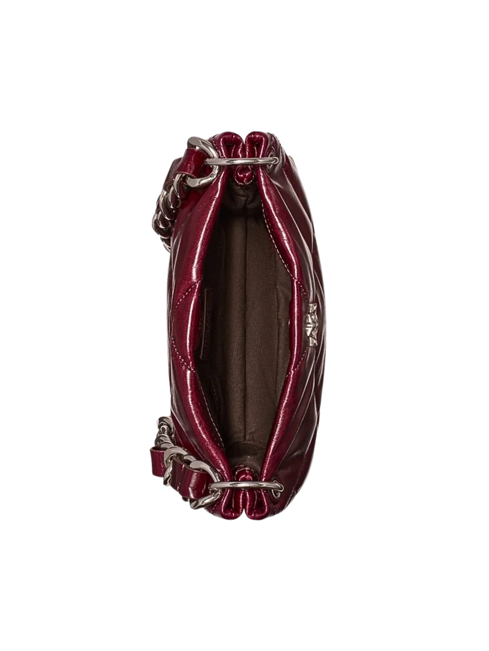 gambar-dalam-Tory-Burch-Kira-Diamond-Quilt-Distressed-Small-Shoulder-Bag-Dark-Carmine