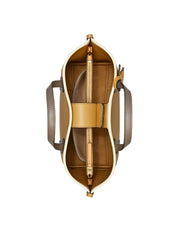 gambar-dalam-Tory-Burch-Perry-Small-Colorblock-Triple-Compartment-Tote-Ginger-Shortbread-Multi