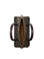 gambar-dalam-Tory-Burch-T-Monogram-Coated-Canvas-Mini-Barrel-Bag-French-Press