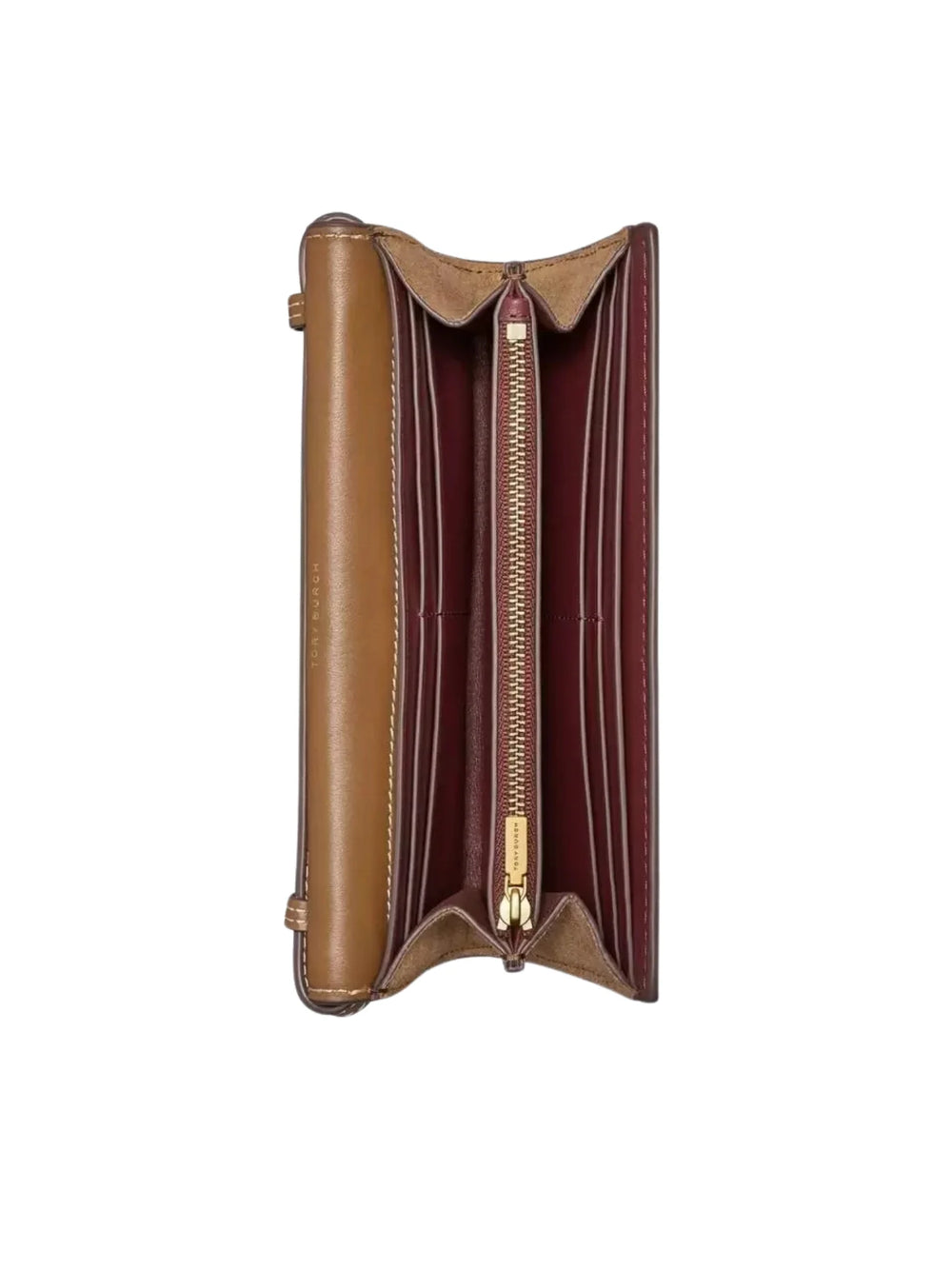 gambar-dalam-Tory-Burch-T-Monogram-Wallet-Crossbody-Bag-Hazelnut