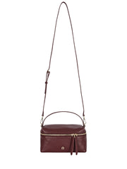 gambar-depan-Aigner-Ellie-Mini-Bag-Burgundy