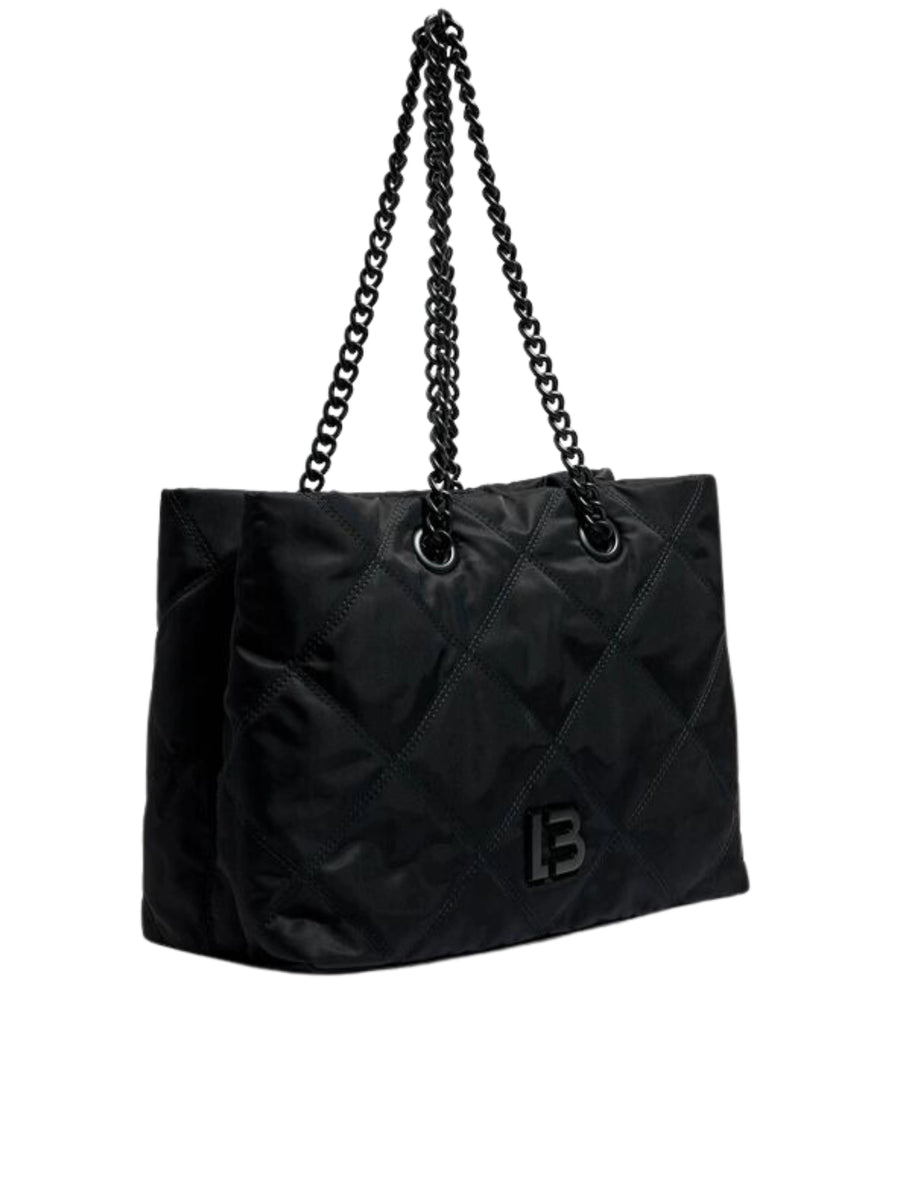 Large black shopper bag online