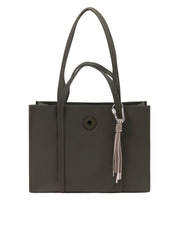 gambar-depan-Bimba-Y-Lola-Chimo-Logo-Plaque-Large-Nylon-Shopper-Bag-Dark-Green