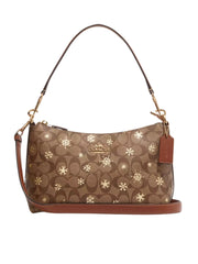 gambar-depan-Coach-Clara-Shoulder-Bag-In-Signature-Canvas-With-Snowflike-Print