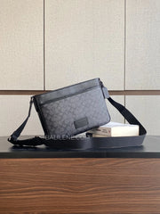 gambar-depan-Coach-District-Crossbody-Bag-In-Signature-Canvas-Charcoal-Black-balilene