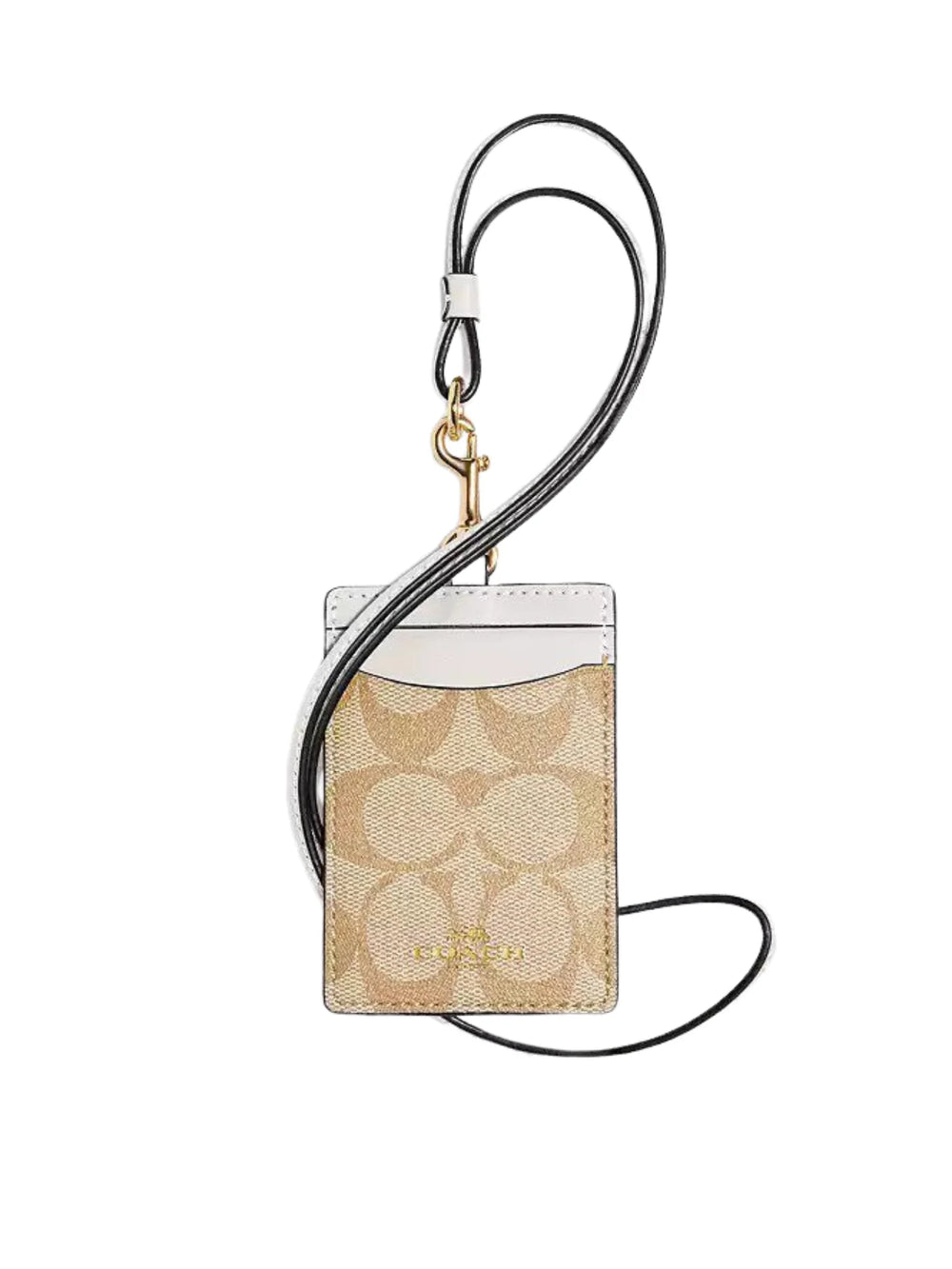 gambar-depan-Coach-ID-Lanyard_Signature-Light-Khaki-Chalk