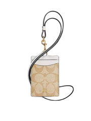 gambar-depan-Coach-ID-Lanyard_Signature-Light-Khaki-Chalk