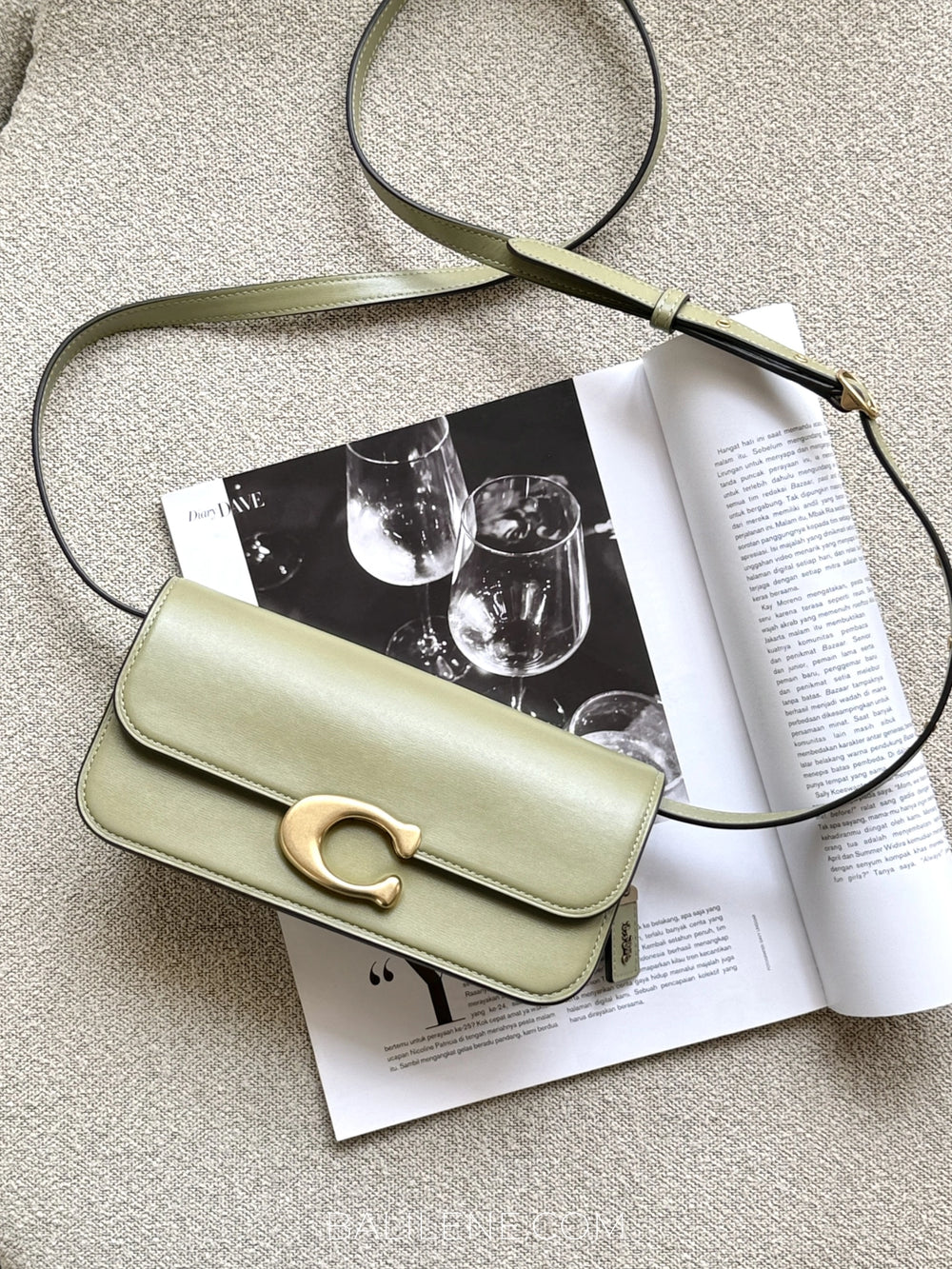 gambar-depan-Coach-Idol-Bag-23-Moss-balilene
