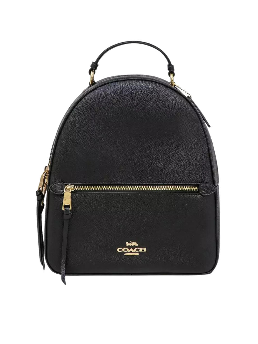 gambar-depan-Coach-Jordyn-Leather-Backpack-Black