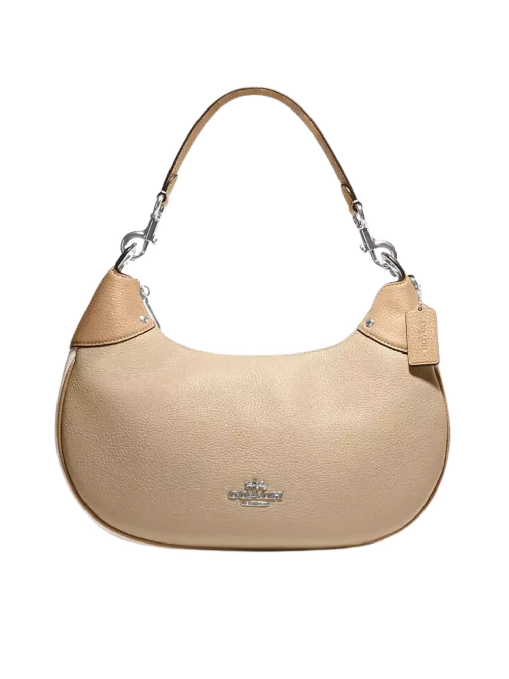 gambar-depan-Coach-Mara-Hobo-Bag-In-Colorblok-Sandy-Beige-Multi