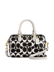 gambar-depan-Coach-Rowan-Mini-In-Signature-Crossbody-Black-Multi