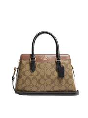 gambar-depan-Coach-Signature-Mini-Darcie-Carryall-Crossbody-Bag-Khaki-MultiWEBP