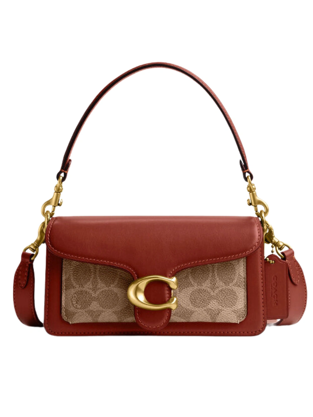 gambar-depan-Coach-Tabby-Shoulder-Bag-20-Signature-Canvas-Tan-Rust