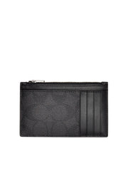 gambar-depan-Coach-Zip-Card-Case-In-Signature-Canvas-BlackWEBP