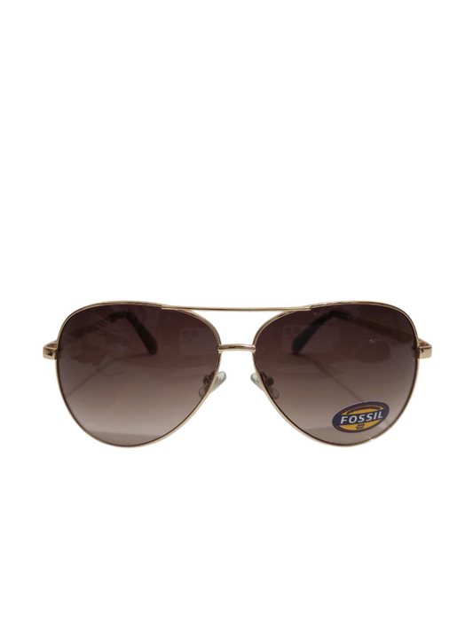 gambar-depan-Fossil-Aviator-Sunglasses-Gold