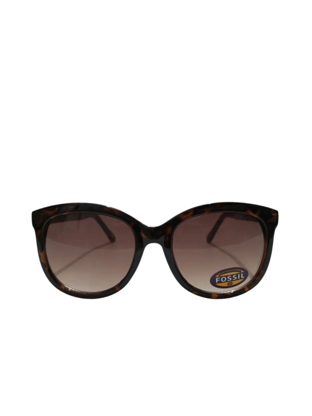 gambar-depan-Fossil-Round-Sunglasses-BrownTortoise