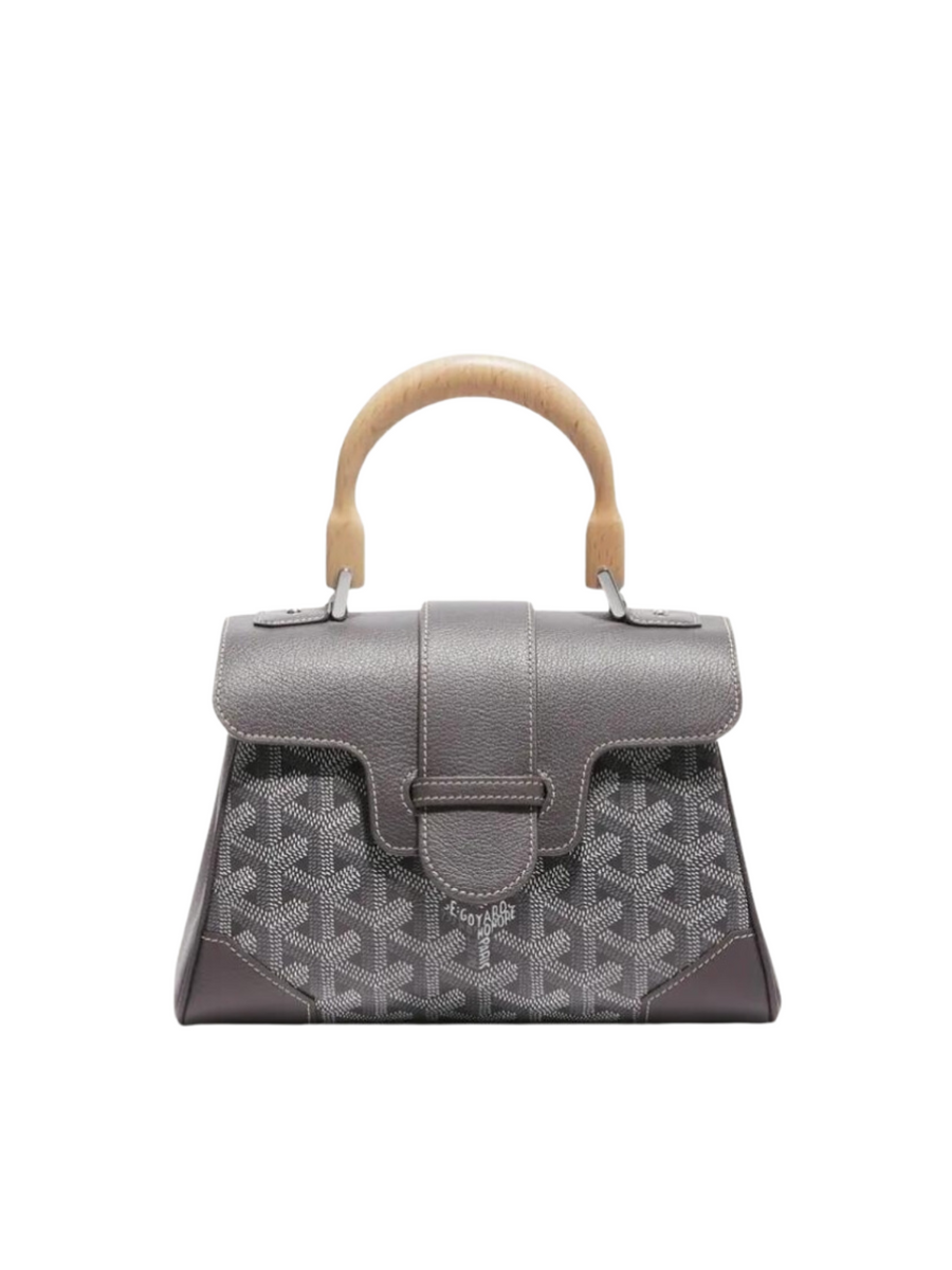 Goyard Saigon Souple Mini Bag Gray Balilene