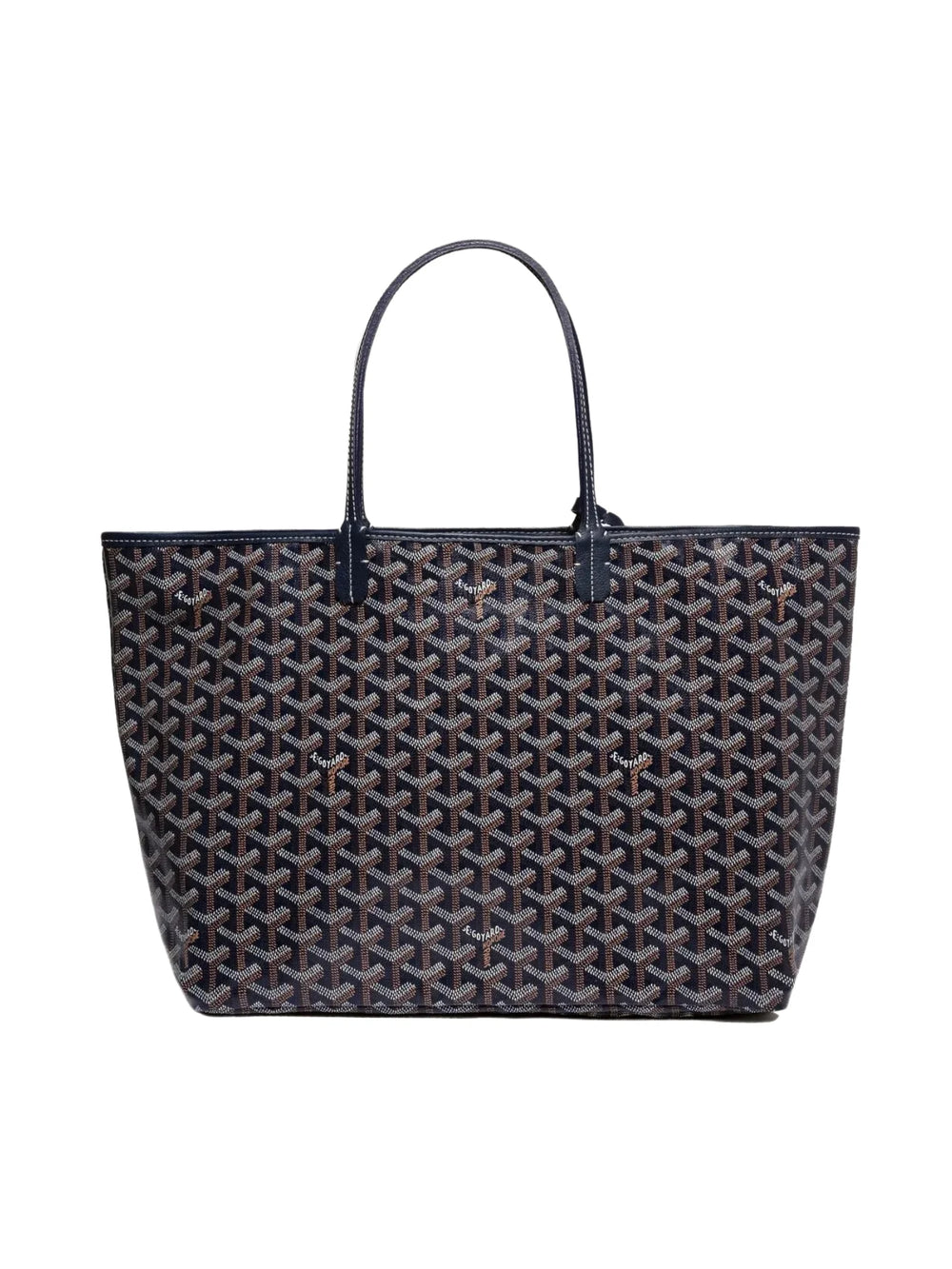 gambar-depan-Goyard-Saint-Louis-PM-Tote-Bag-Navy