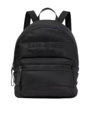 gambar-depan-Kate-Spade-Ella-Large-Puffy-Backpack-Black
