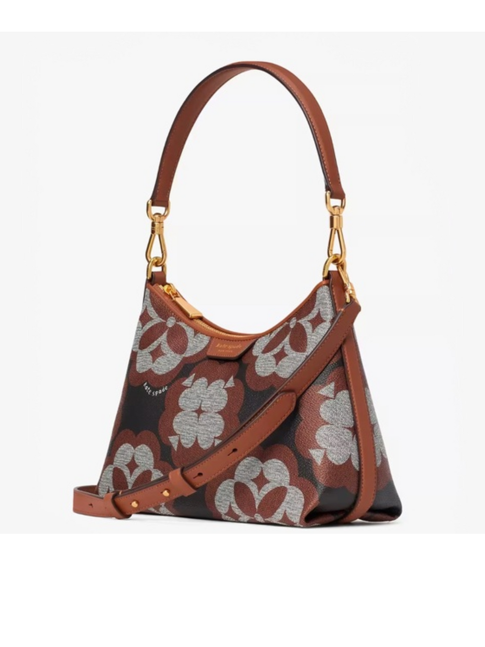 gambar-depan-Kate-Spade-Flower-Monogram-Coated-Canvas-Black-Multi