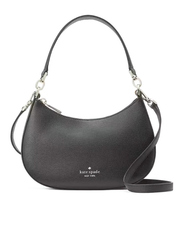 gambar-depan-Kate-Spade-Kristi-Refined-Grain-Leather-Crossbody-Bag-Black