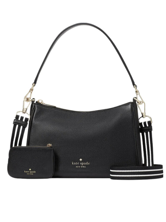 gambar-depan-Kate-Spade-Rosie-Leather-Shoulder-Bag-Black