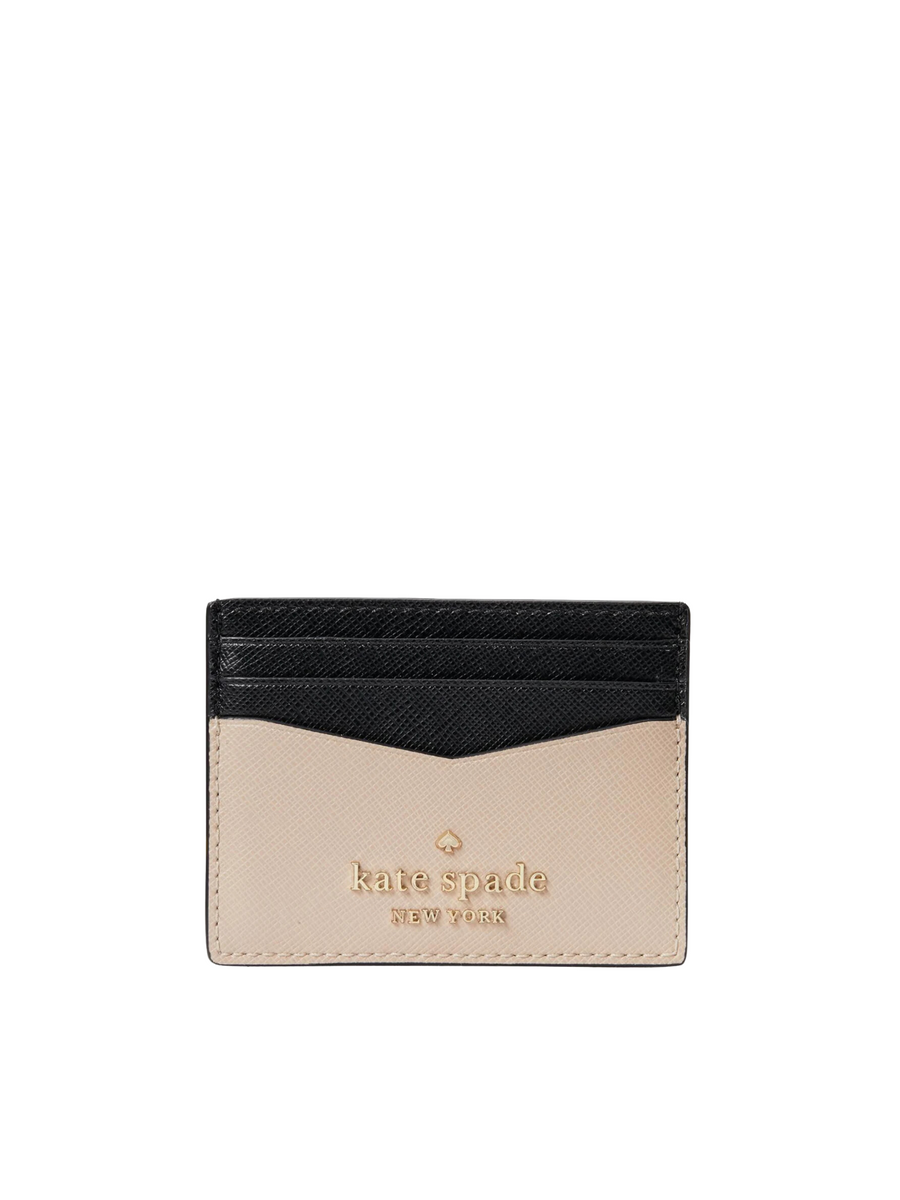 Black kate spade card holder hotsell