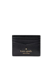 gambar-depan-Kate-Spade-Staci-Saffiano-Leather-Small-Card-Holder-Black
