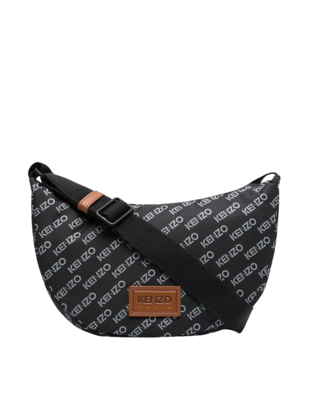 gambar-depan-Kenzo-Paris-Sport-Monogram-Shoulder-Bag-BlackWEBP