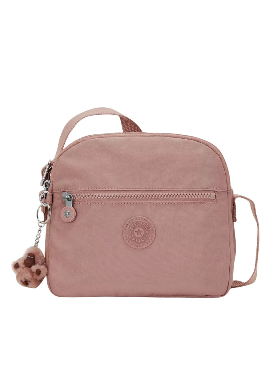 Kipling Keefe Crossbody Bag Rosey Rose Balilene