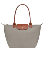 gambar-depan-Longchamp-Le-Pliage-Large-Nylon-Shoulder-Tote-Long-Handle-Tourtelle
