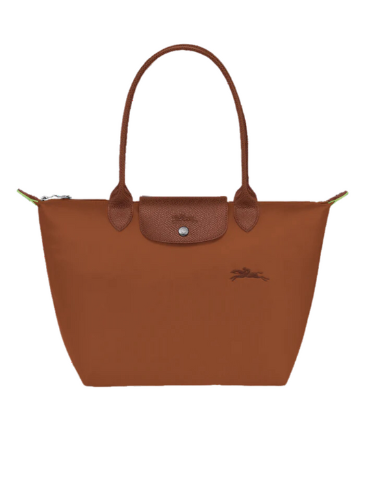 gambar-depan-Longchamp-LeP-liage-Green-Small-Shoulder-Bag-Cognac