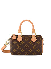 gambar-depan-Louis-Vuiton-Nano-Speedy-Monogram-Canvas-City-Bag-Brown