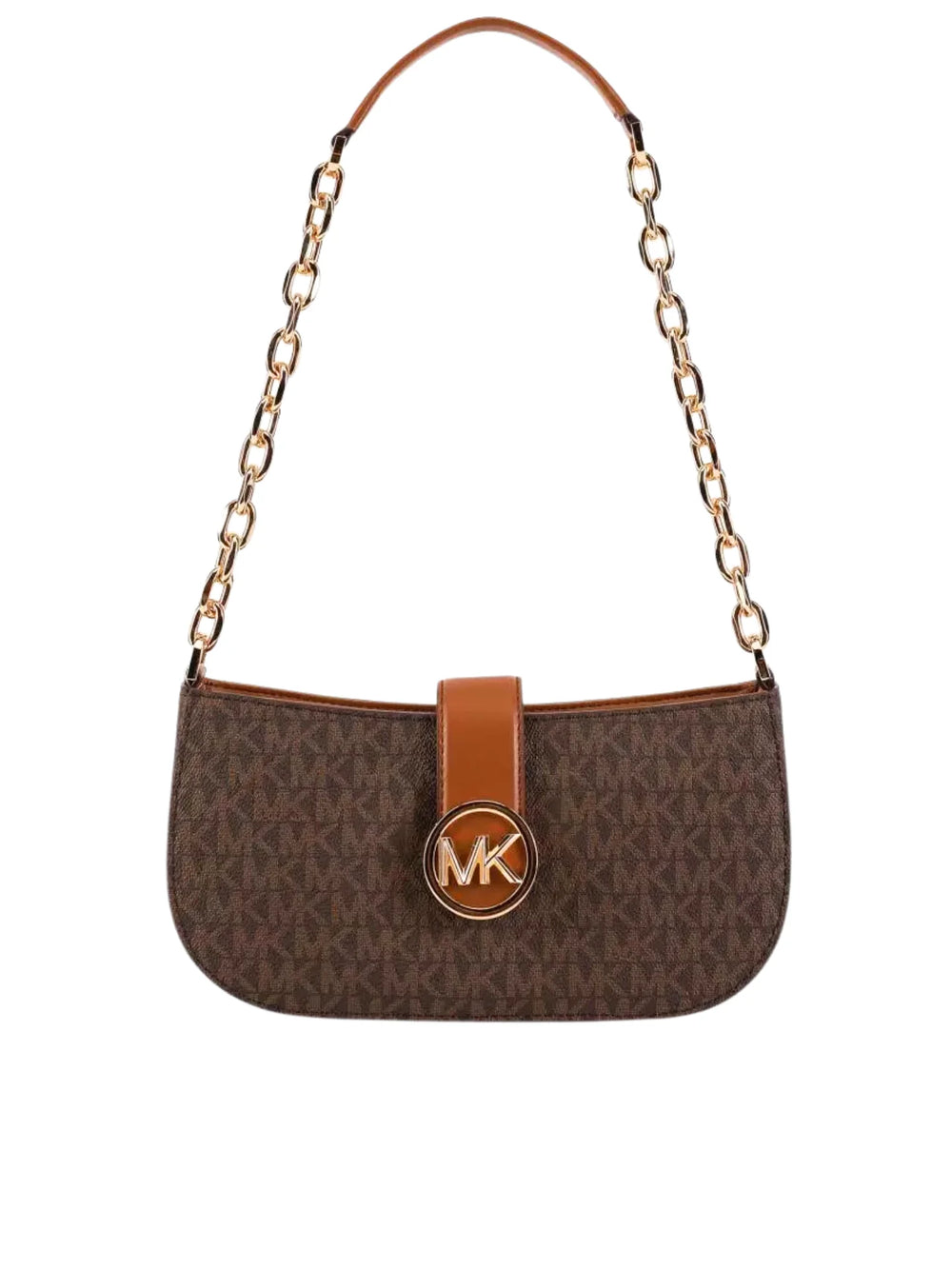 gambar-depan-Michael-Kors-Carmen-Small-Bag-Pouchette-Brown