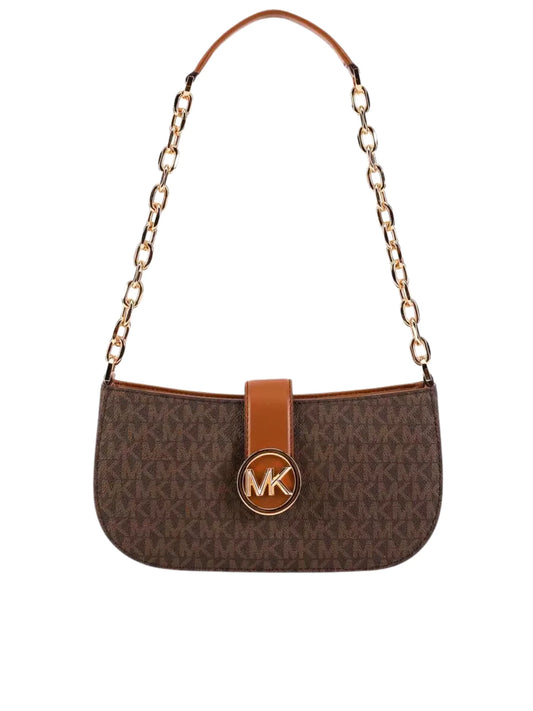 gambar-depan-Michael-Kors-Carmen-Small-Bag-Pouchette-Brown