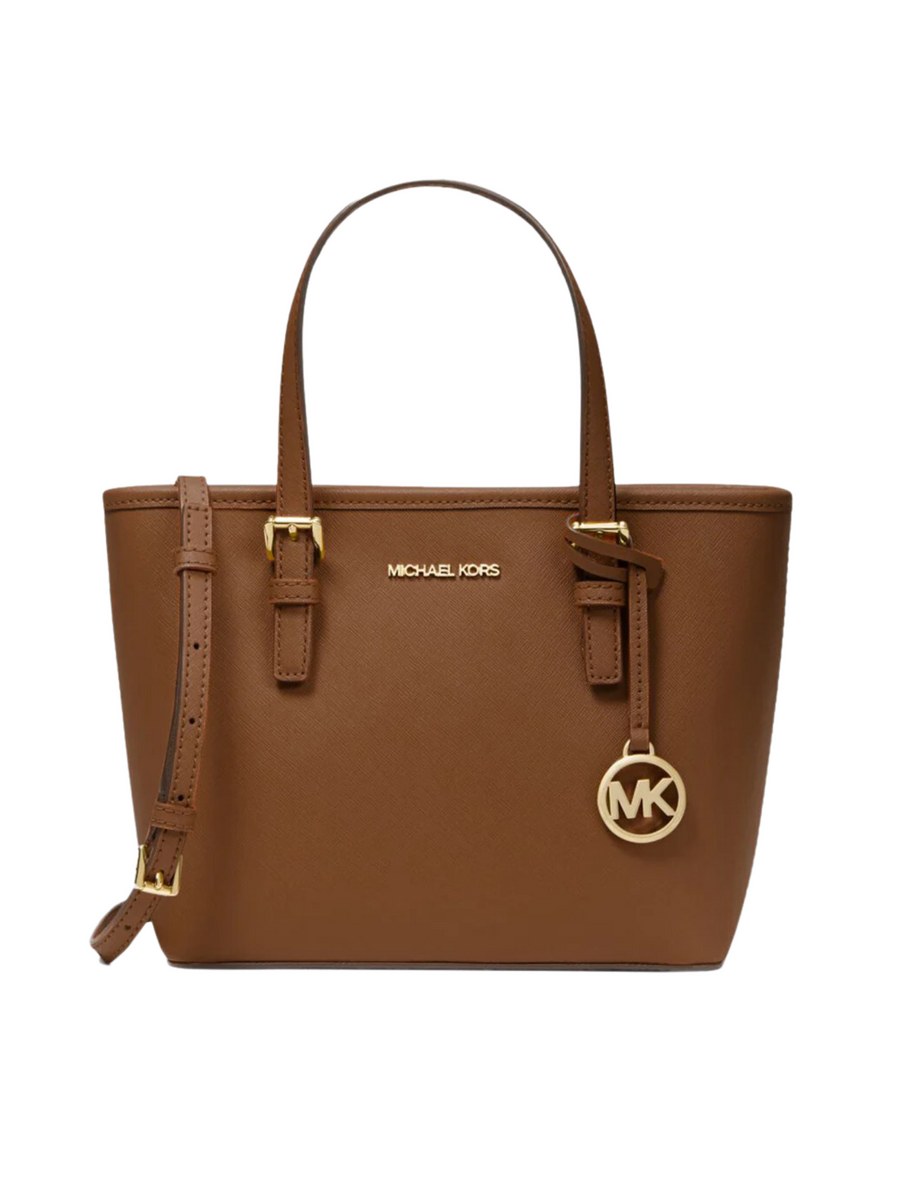 Michael kors zip online tote bag